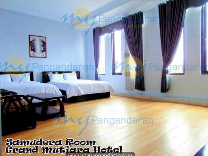  Tampilan Kamar Tidur Grand Mutiara Hotel Pangandaran