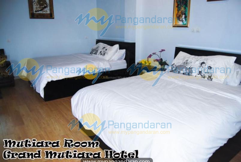   Tampilan Kamar Tidur Grand Mutiara Hotel Pangandaran
